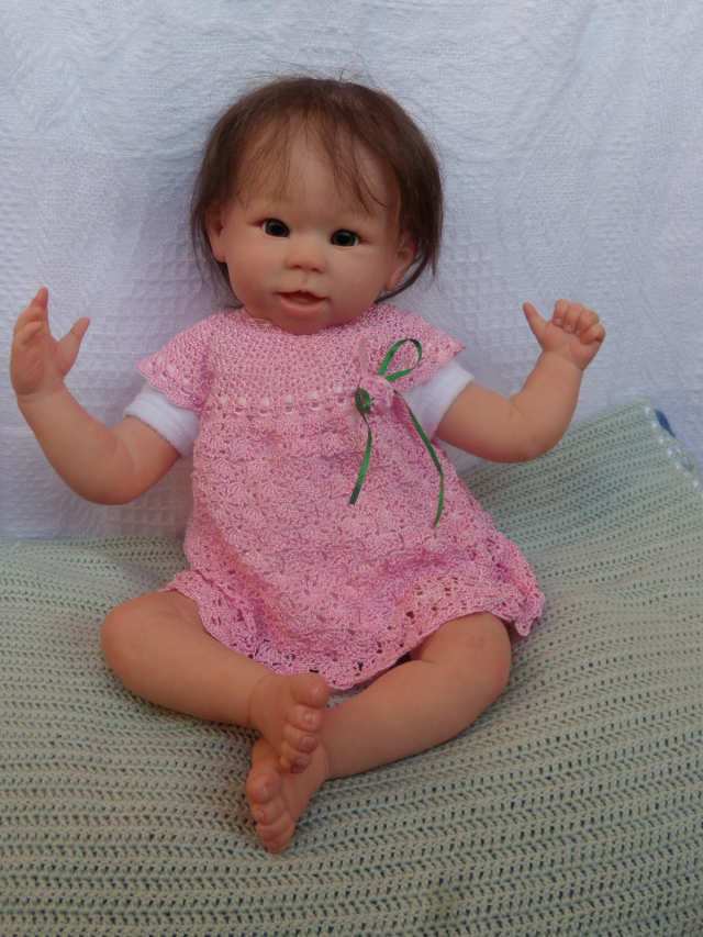 Кукла реборн ДиДи, молд замечательного мастера Линды Мюррей (фото 2)