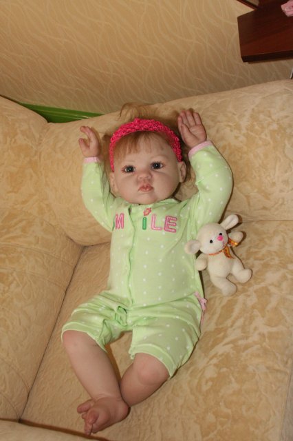 Пончик Люся - моя кукла реборн (фото 8)