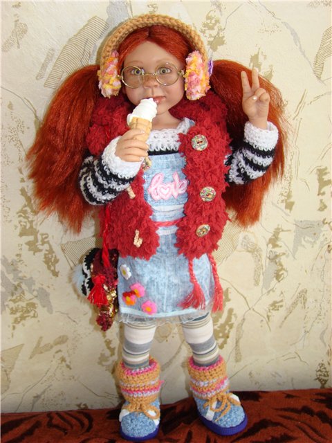 Залежавшаяся куколка. Авторская кукла Кондрашовой Ирины