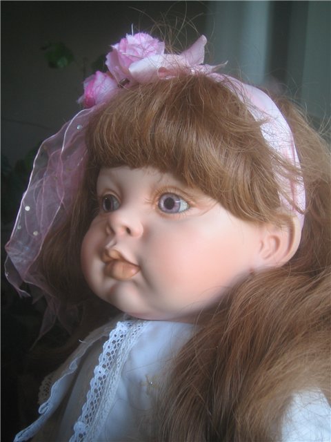 Фарфоровая Фиалочка от Файзох Спанос (фото 7)