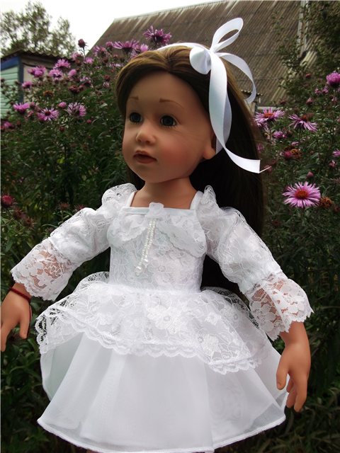 Кружевное настроение — Одежда и обувь для кукол своими руками: фото