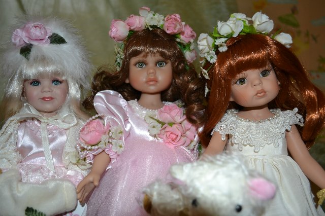 Девочки от Линды Рик (нежное трио) и Гвэн