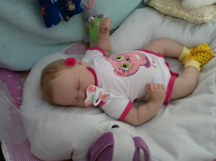 Моё солнышко, кукла реборн Вероничка, заходите в гости посмотрите на нас (фото 7)