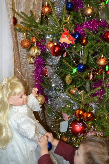 Елочка, елка, лесной аромат... Коллекция кукол (фото 9)