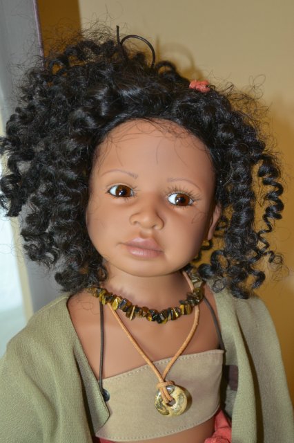 И снова она - коллекционная кукла Беттины Фергенспан (Bettina Fergenspan) для Zapf - Bindhi