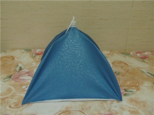 Туристическая палатка для кукол БЖД - мастер-класс (фото 8)