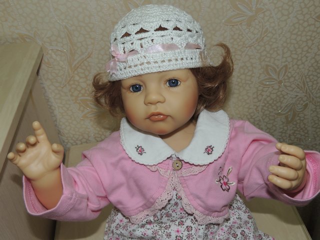 Нежная малышка Надюша от Bettine Klemm