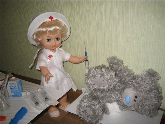 Медсестричка Даша! Кукла "Весна" (фото 2)