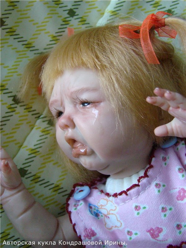 Еще одна ревушка. Авторская кукла Кондрашовой Ирины