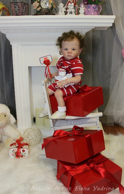 Ян, мой ЯНварский эльф. Куклы реборн Елены Ядриной