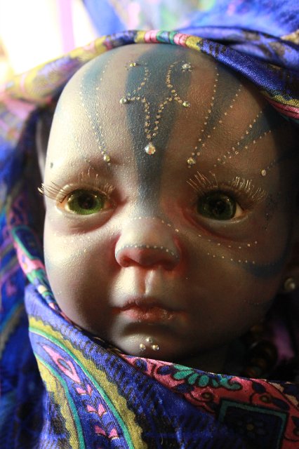 Поону (Полина) аватарёнок - кукла Элины Кудрявцевой