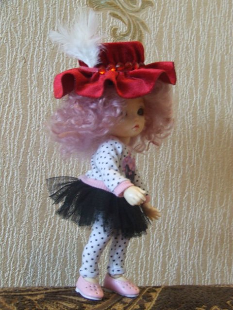 Шляпка для куклы за 15 минут. Мастер-класс (фото 10)