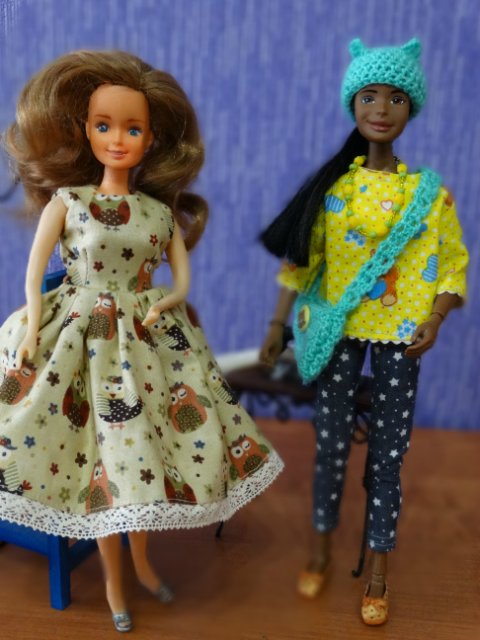 Бэтти и Сэнди 90-х годов — Куклы Barbie (Барби): Looks