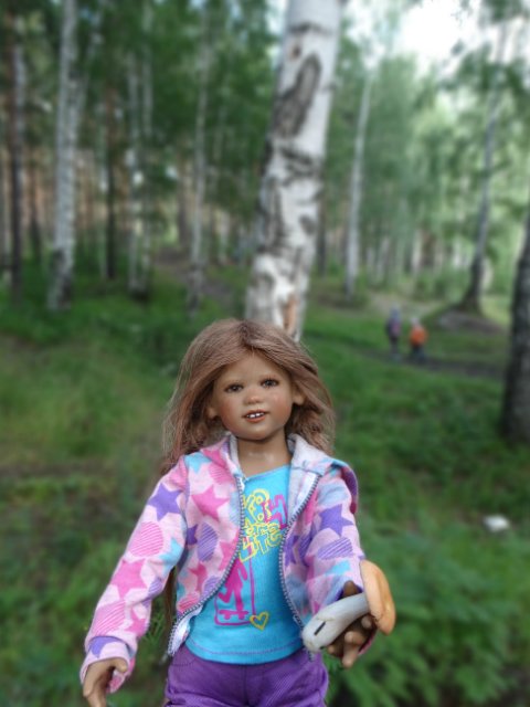 Лесные покатушки — Куклы Annette Himstedt (Аннетт Химстедт): коллекционные