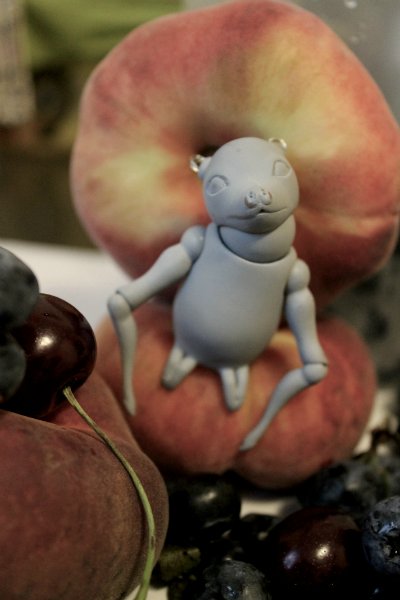 Летучая мышка. Шарнирная кукла (фото 6)