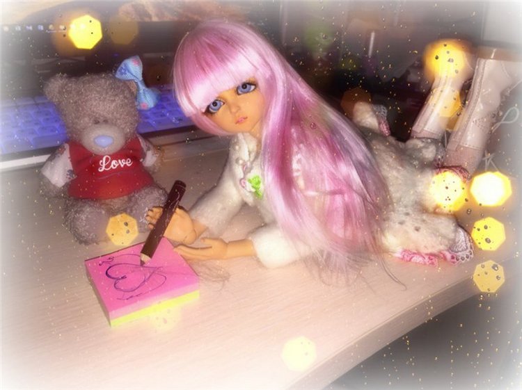 Моя любимая Мальвинка Мика.....Такая нежная...Внезапная..Любовь навсегда (фото 3)