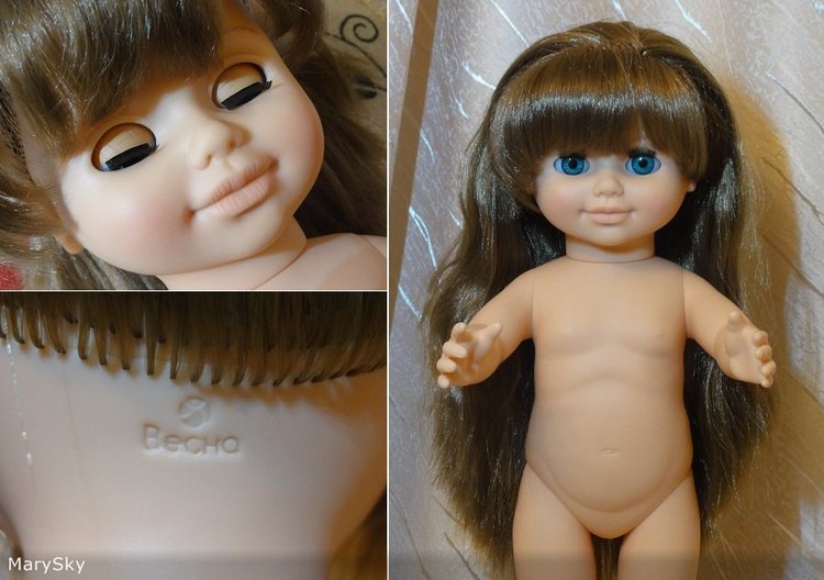 Наши Аннушки от фабрики "Весна". Сравнение с Gotz, Paola Reina, American Girl и фейсинками (фото 7)