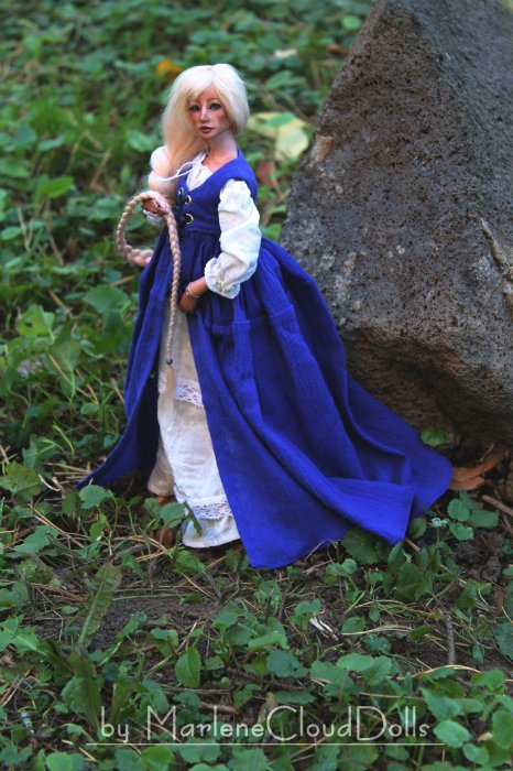 Авторская кукла, Рапунцель