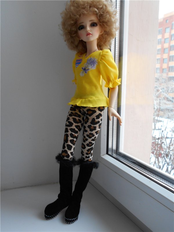 Обновка - зимние сапожки — Одежда и обувь для кукол BJD (БЖД): 1/3