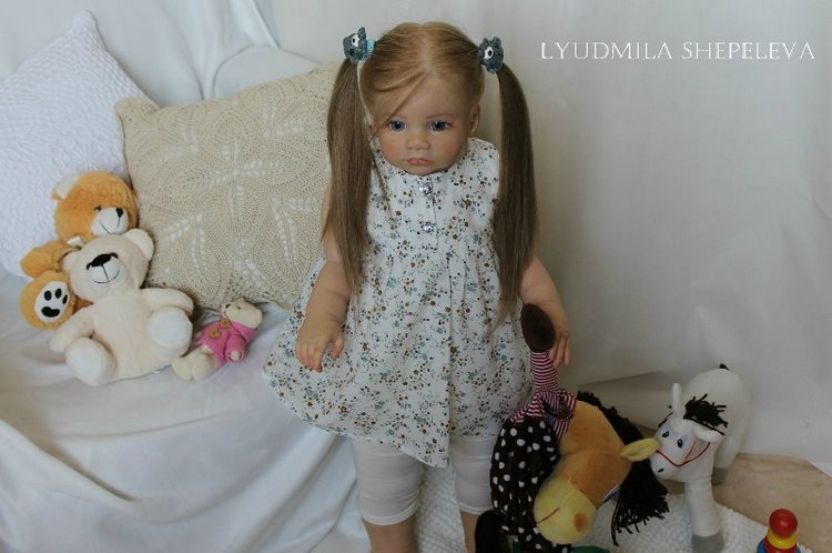 Моя новая девочка Кэйтлин! Кукла реборн Шепелевой Людмилы