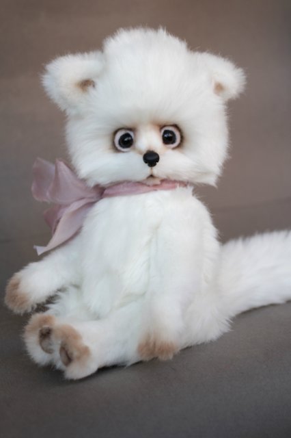 Арктический Лисенок Иэн — Авторские мишки Тедди и друзья: фото (фото 2)