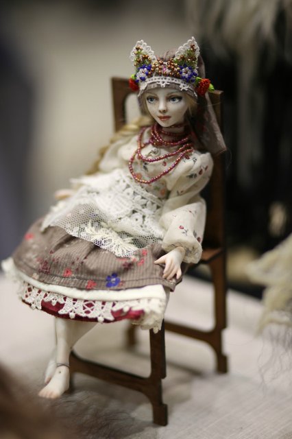 Великолепие выставки "Искусство Куклы" 11 декабря 2015 г