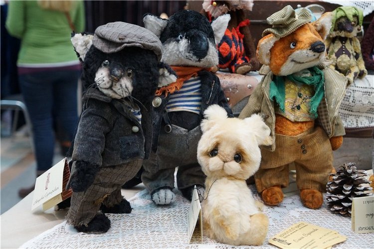 Искусство Куклы 2015. Мишки Тедди и их друзья | Бэйбики Искусство Куклы 2015. Мишки Тедди и их друзья