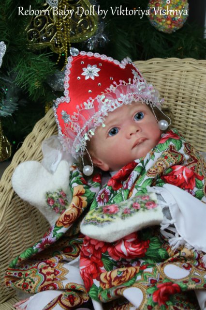 Настенька из сказки Морозко! Куколка реборн Виктории Вишни