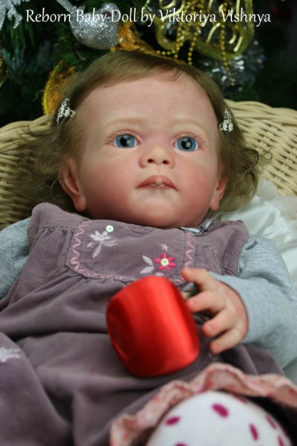 Настенька из сказки Морозко! Куколка реборн Виктории Вишни