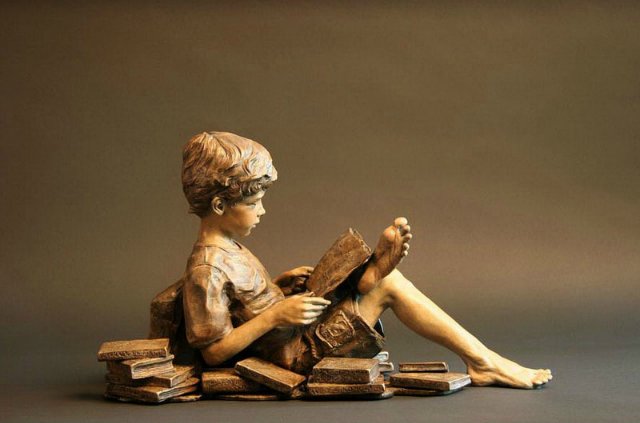 Детство в бронзе - скульптор Анджела Миа де ла Вега (фото 6)