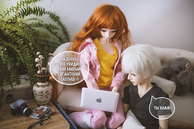 Секретный друг Криса — Фотоистории с куклами BJD (БЖД): сериалы (фото 2)