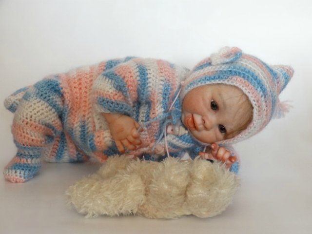 Капочка в новом наряде — Куклы Реборн (Reborn): домашние фото