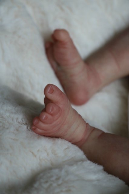 Спящая малышка Рози 2. Куколка реборн Виктории Вишни