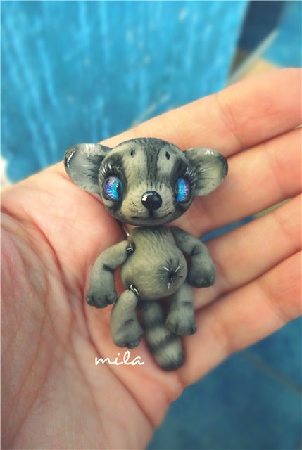 Куколки ручной работы из полимерной глины от Милы (фото 6)