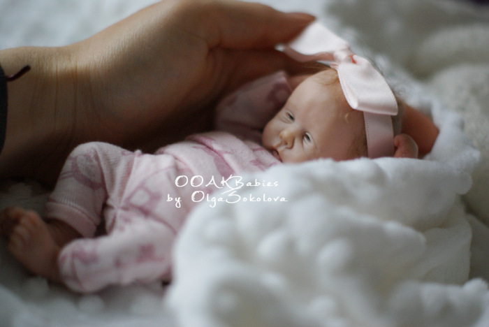 Мия, Макс, Клара, Бэн, Соня. Младенцы ООАК Ольги Соколовой