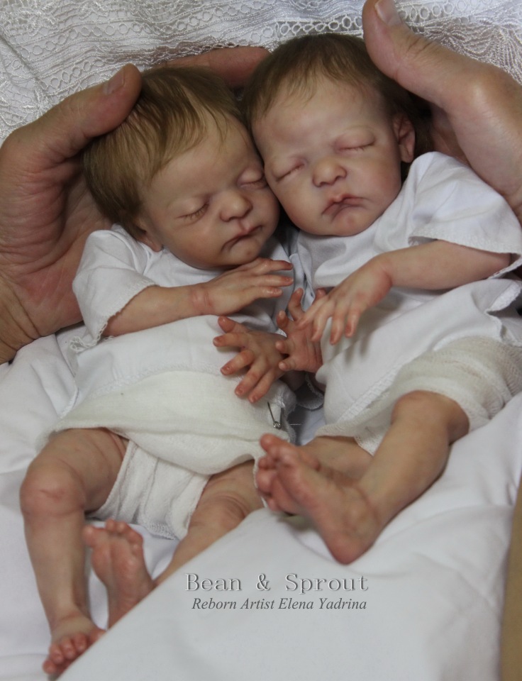 Малыши Bean & Sprout. Куклы реборн Елены Ядриной