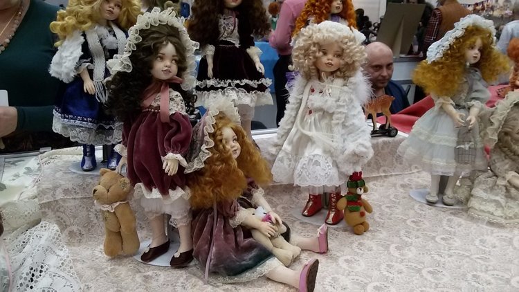 V Ежегодный Весенний Бал Авторских Кукол на Тишинке