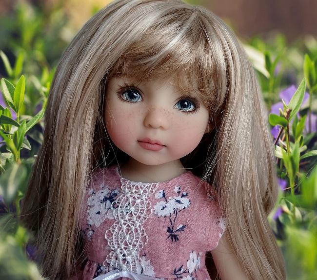Бьянка лето и цветы — Куклы Dianna Effner (Эффнер) из винила: Little Darling (фото 7)