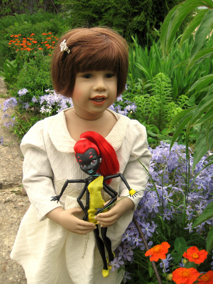 Лерочка и её куклы. Коллекционная кукла Лена Sissel Skille