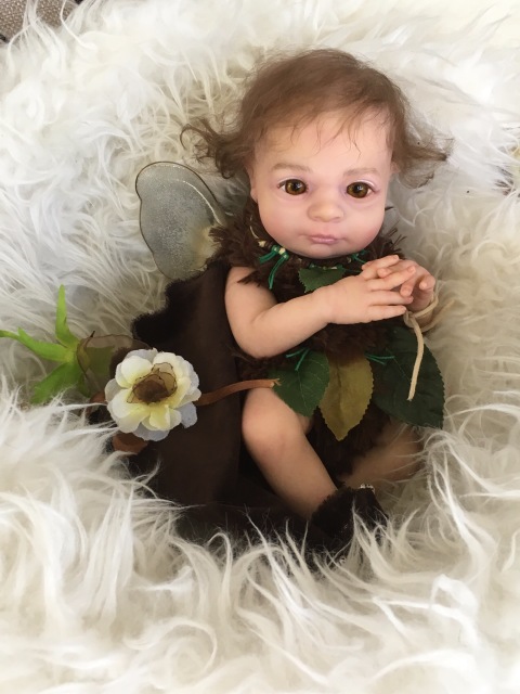 Лесной Эльфёныш,кукла-реборн Элины Кудрявцевой