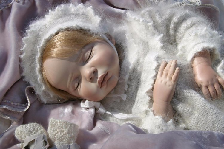 Процесс создания фарфоровых кукол - Джинн Гросс (Jeanne Gross). Часть первая - младенцы