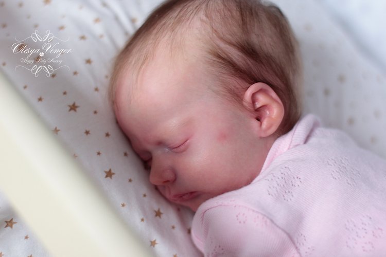 Моя кроха Эшли. Кукла реборн Олеси Венгер