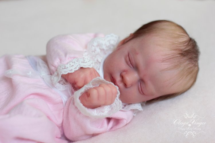 Моя кроха Эшли. Кукла реборн Олеси Венгер (фото 7)