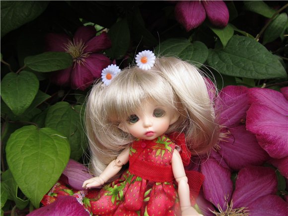 Дюймовочка. Мэгги в саду | Бэйбики Дюймовочка. Мэгги в саду — Куклы Fairyland (ФэйриЛэнд): BJD (БЖД) (фото 3)