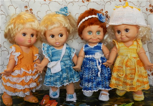 Мои варианты нарядов для беби фейсиков