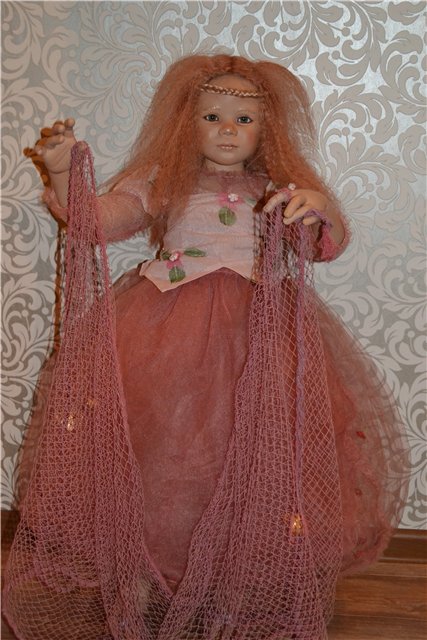 Морская нимфа Tikiri. Коллекционная кукла от Annette Himstedt (фото 4)
