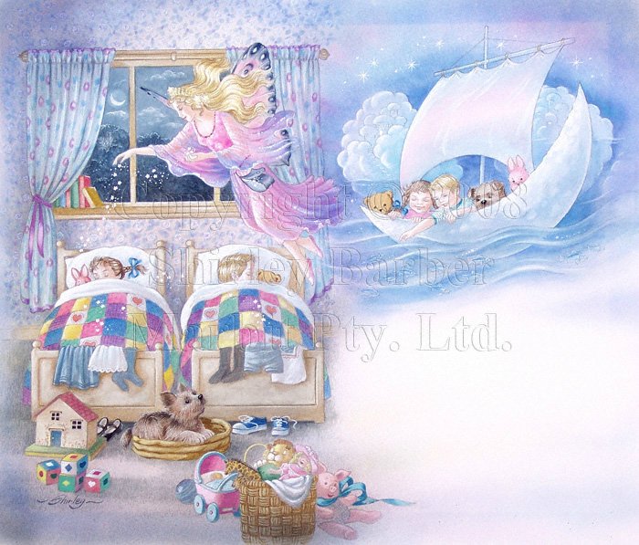 Мир эльфов и фей от Ширли Барбер (SHIRLEY BARBER)