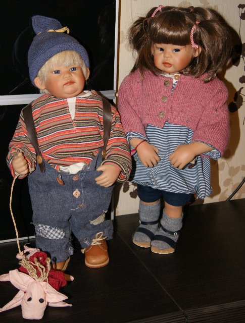 Толстячки - щекастики Dorle и Eder от Susi Eimer