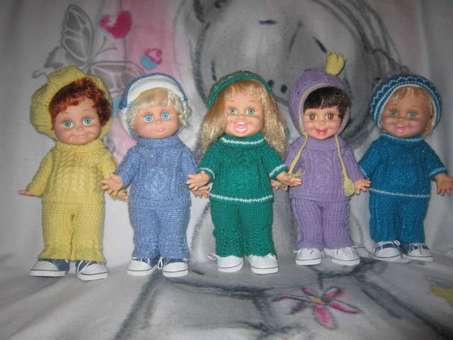 Спешите! Показ верхней (и не только) одежды "Весна-Осень 2013 г." для кукол Galoob — Baby Face (часть 1)