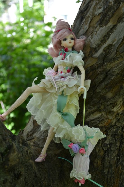 Девушка-пион: джеечка La Rue de Rivoli (J-doll)